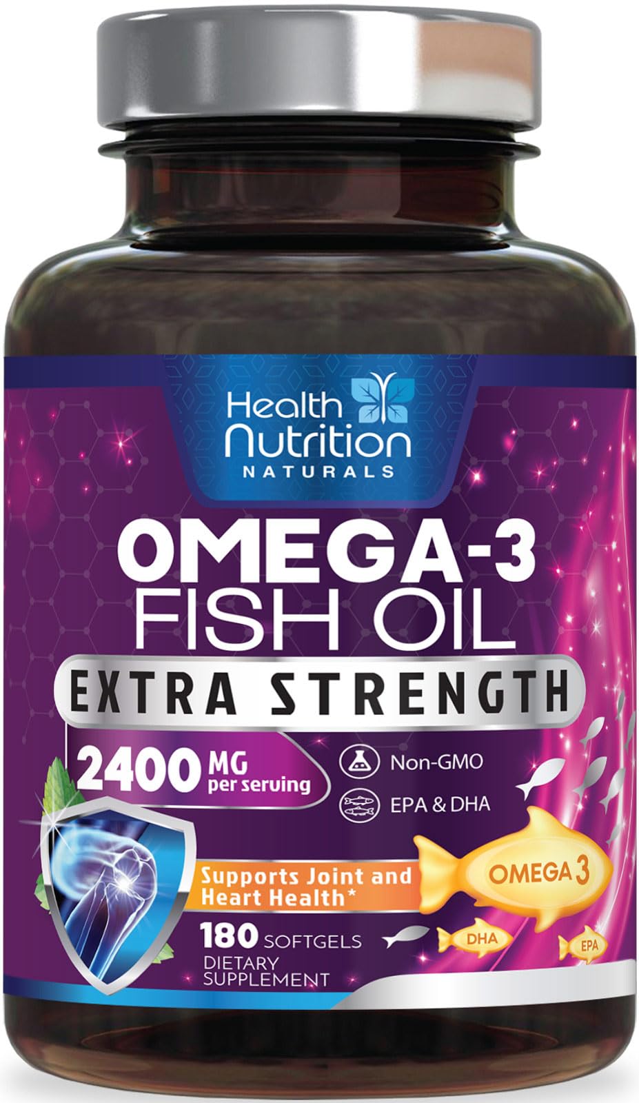 Omega 3 Fish Oil 2400mg Softgels R876356