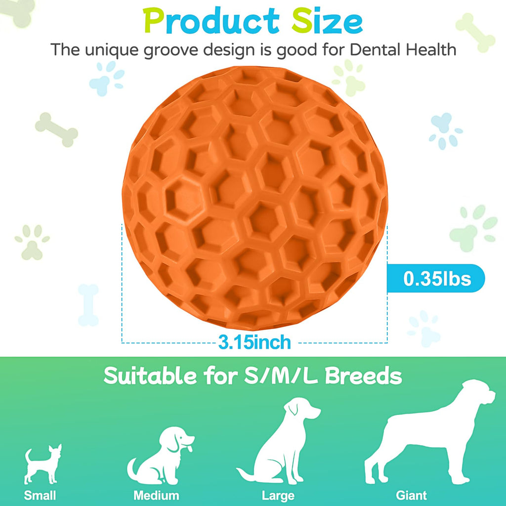 Rubber Dog Chew Toy for Large Medium Breeds B599
