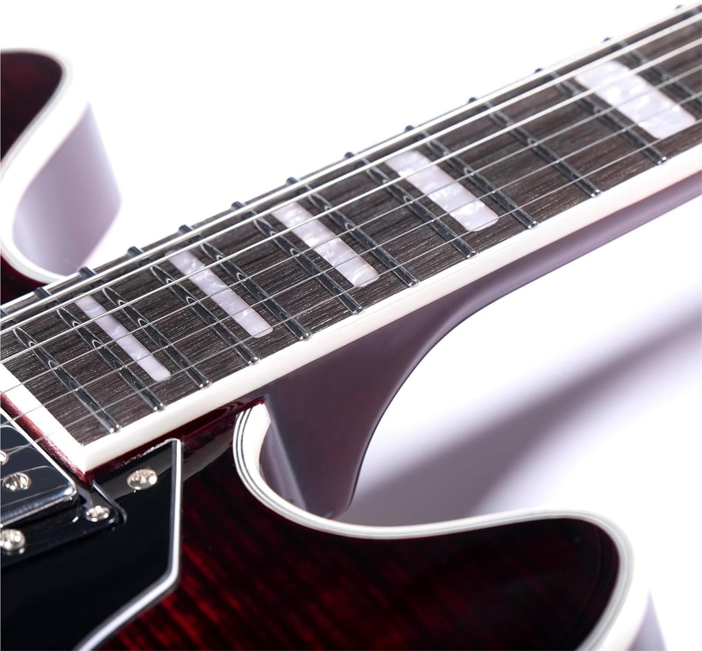 Semi Hollow Electric Guitar with Case Z320403