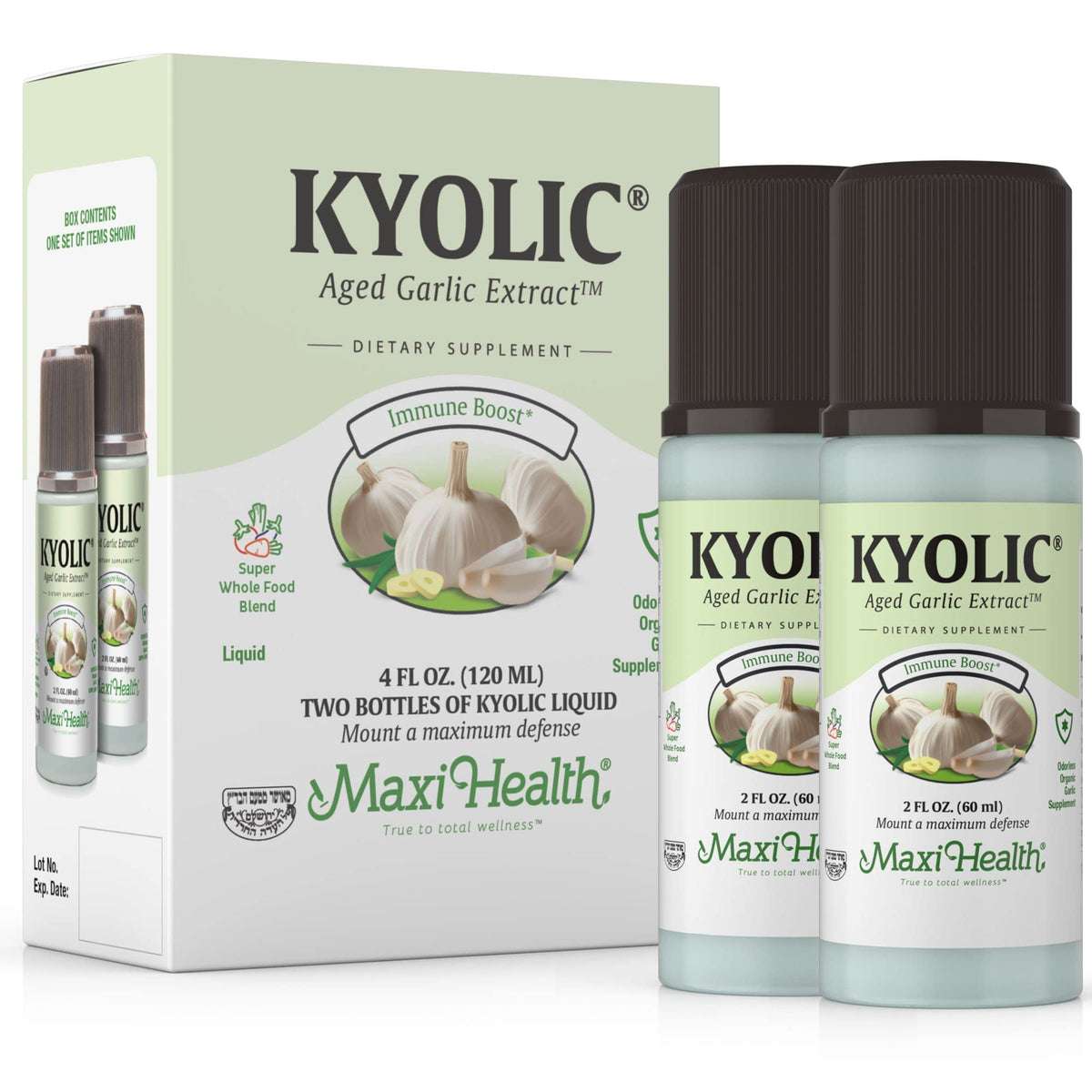Odorless Aged Garlic Extract Liquid 2 Pack D70802