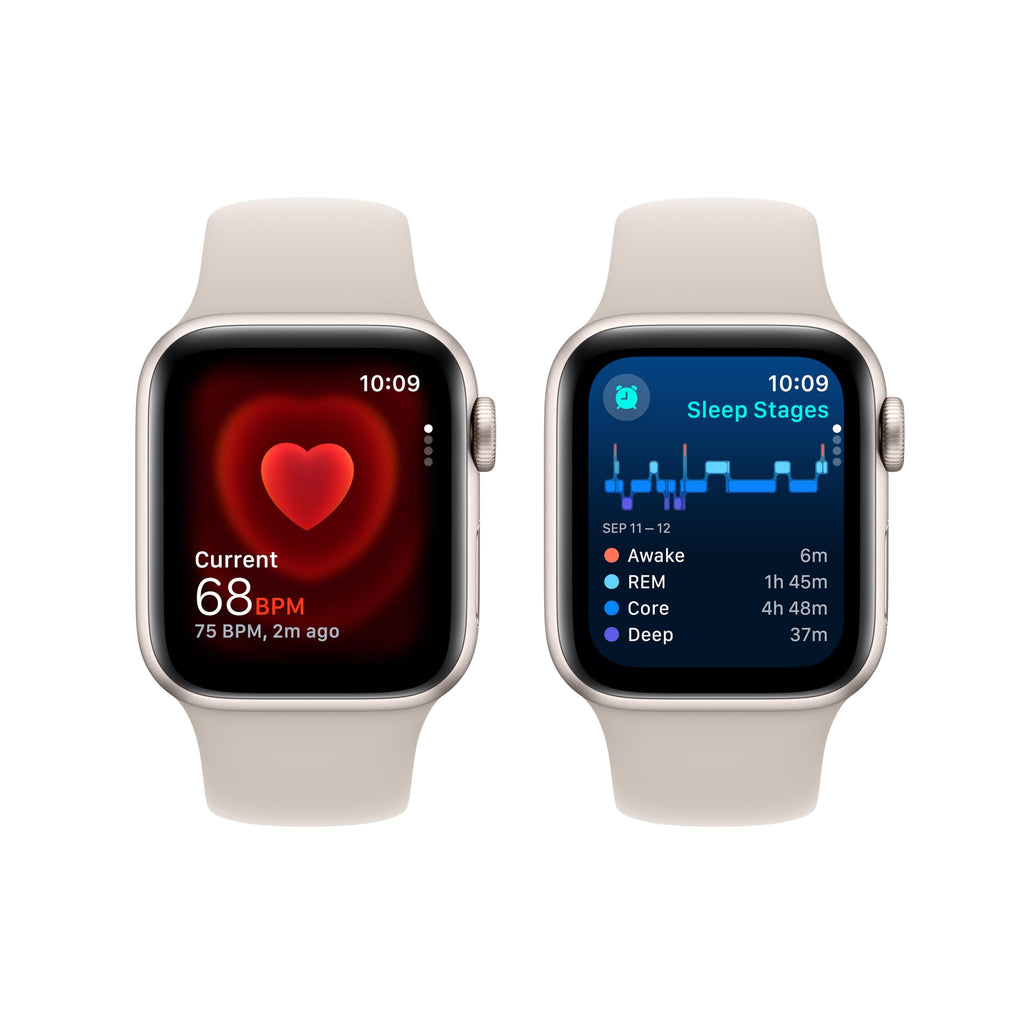 GPS + Cellular 40mm Starlight Aluminum Smartwatch D6919
