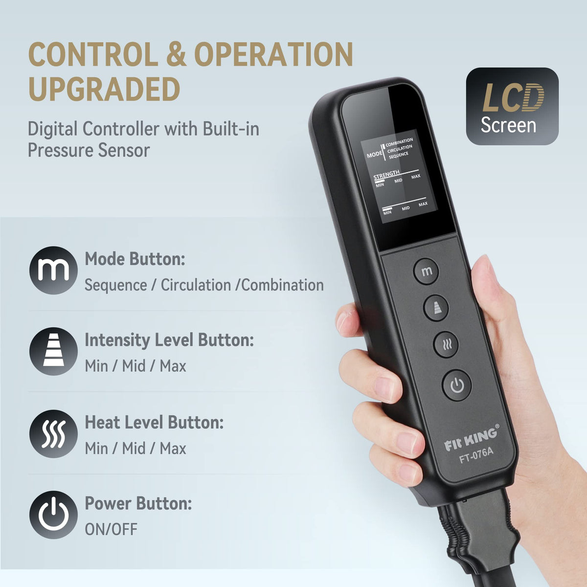 Leg Compression Massager with Heat U7490