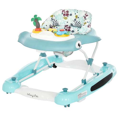 2-in-1 Foldable Baby Walker with Adjustable Height Q9753