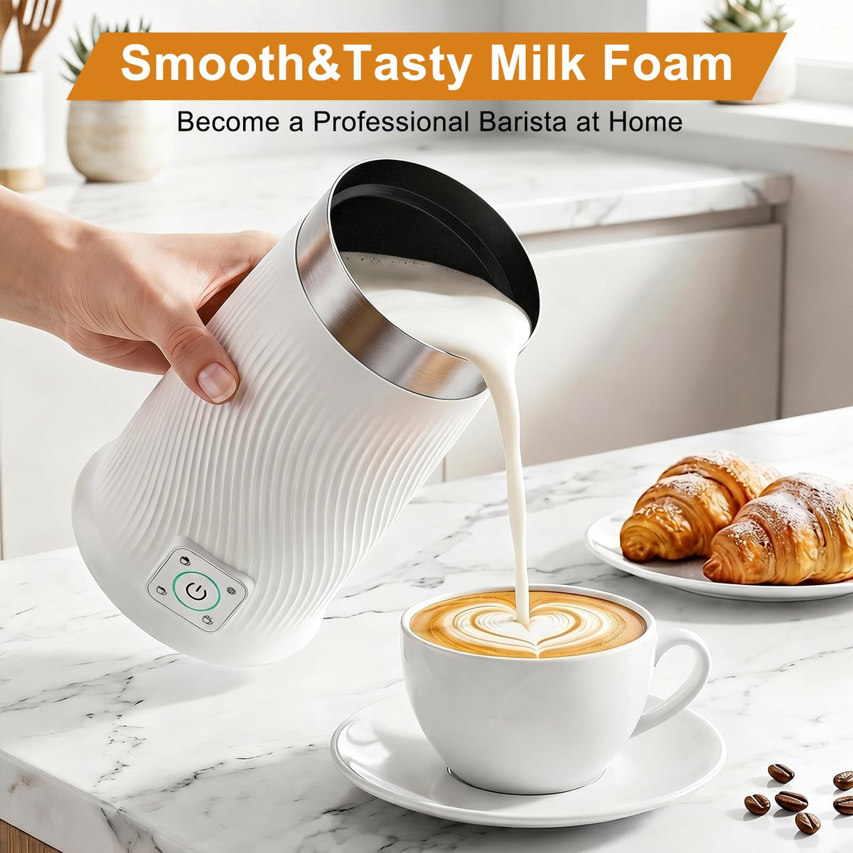 4-in-1 Electric Milk Frother S18291