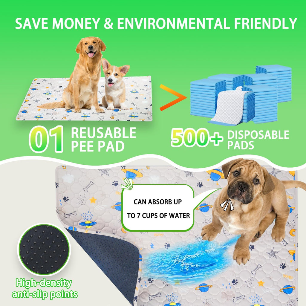 Reusable Dog Loo System with Artificial Grass Turf, Tray, 35x23in X39612