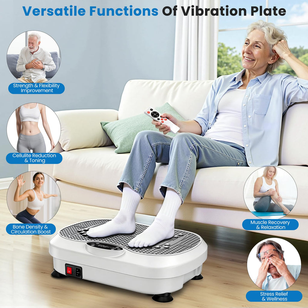 Vibration Plate Exercise Machine with 200 Levels E30089