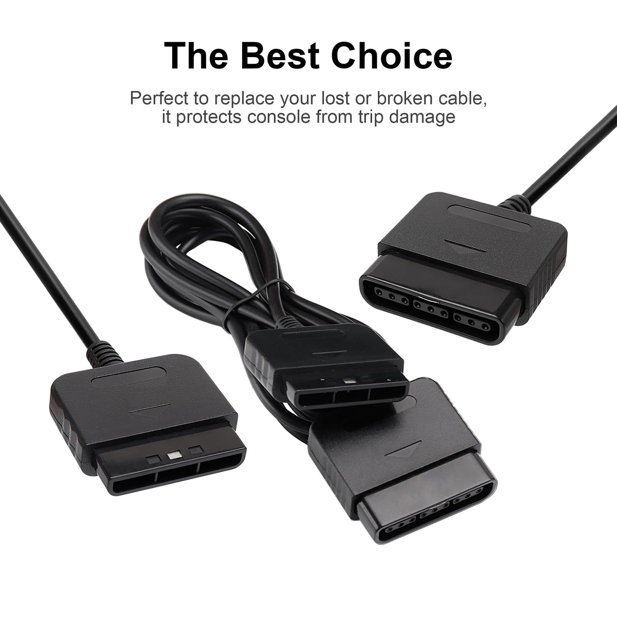 PS2 Controller Extension Cable 2-Pack 1.8M/6FT M47365