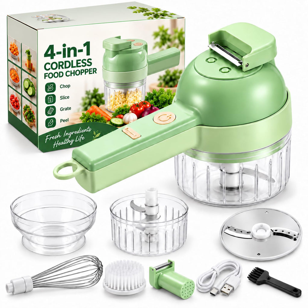 4 in 1 Wireless Electric Vegetable Chopper J181