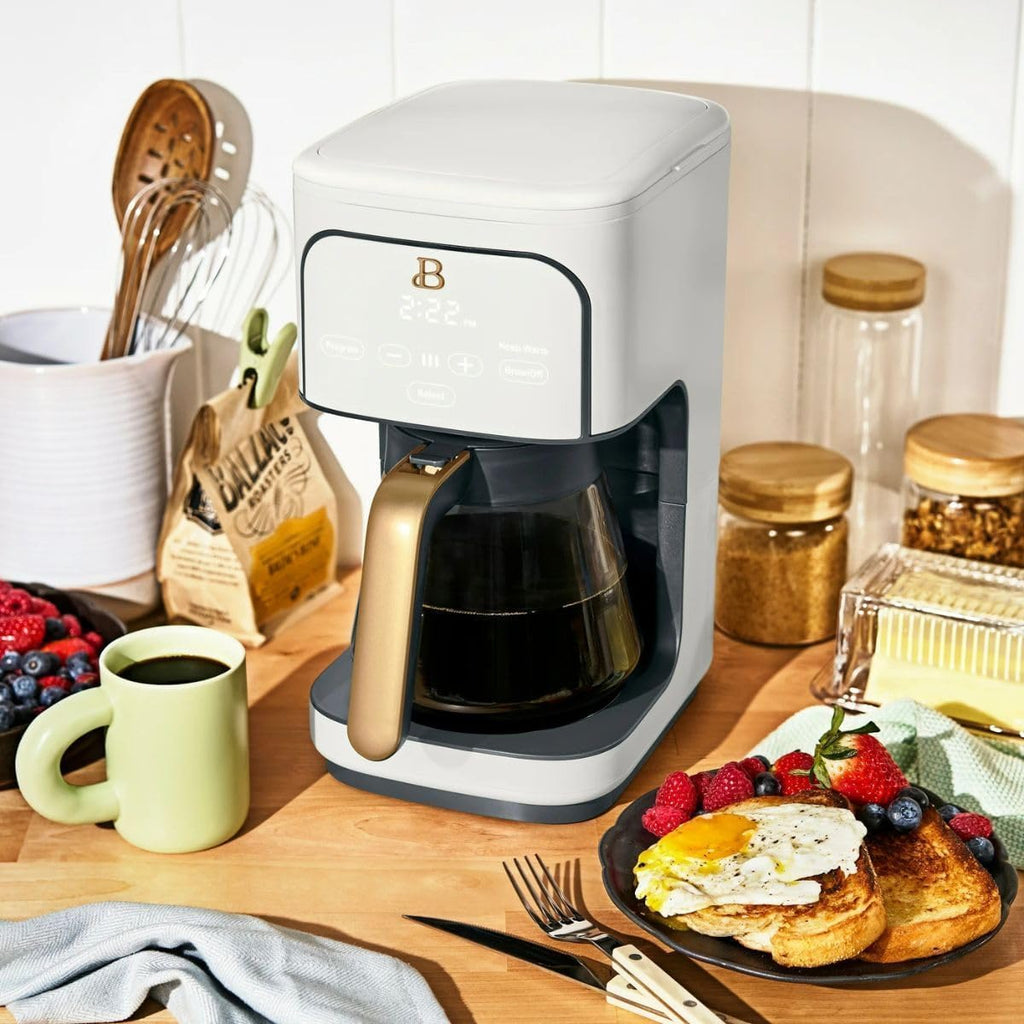 12-Cup Programmable Coffee Maker with Glass Carafe V5039