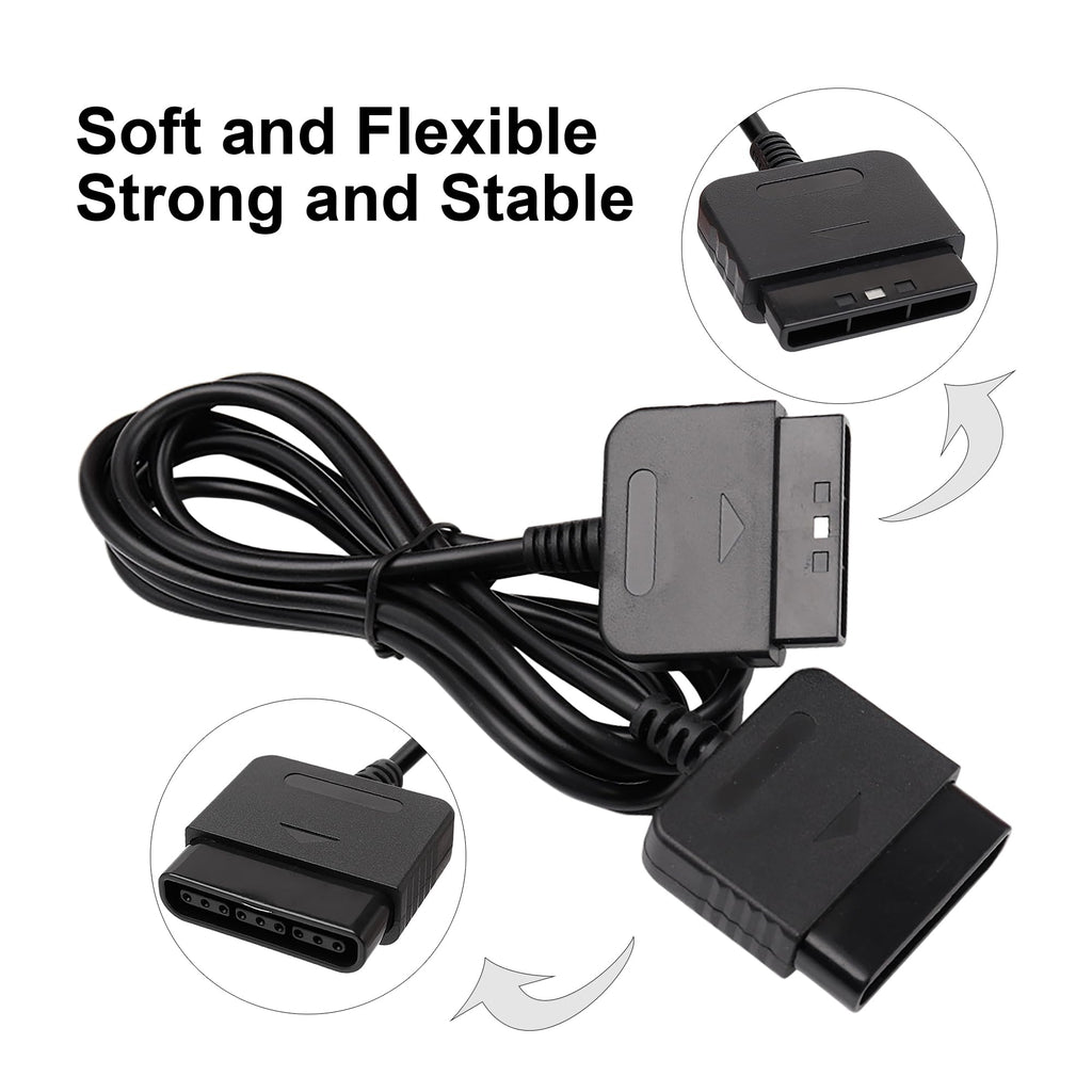 PS2 Controller Extension Cable 2-Pack 1.8M/6FT M47365
