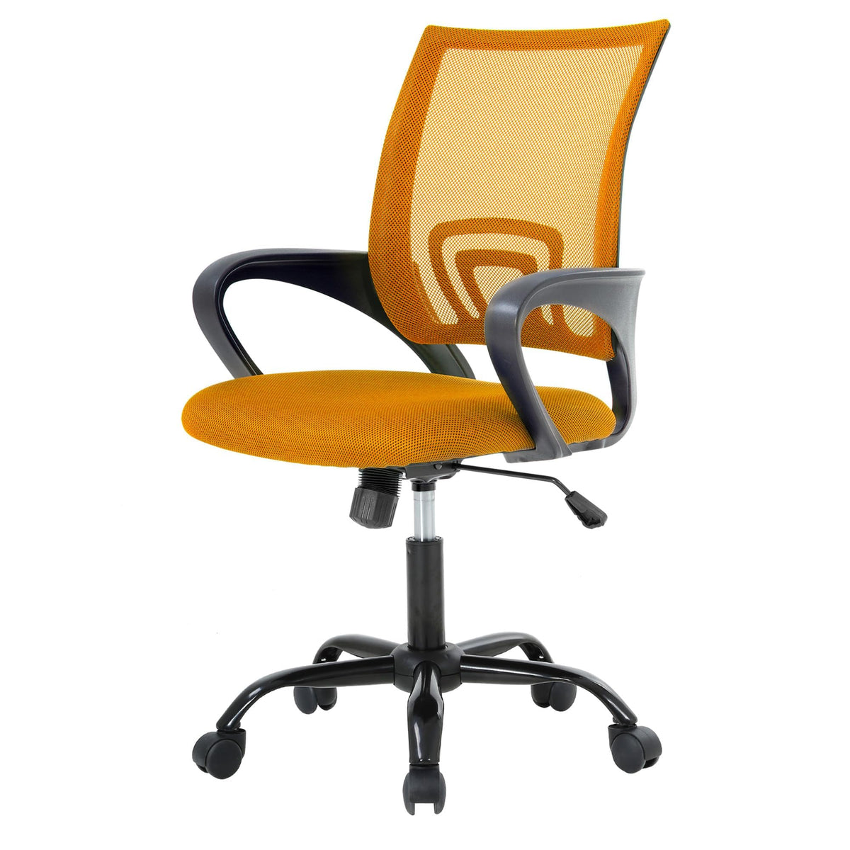 Orange Mesh Ergonomic Office Chair W9865