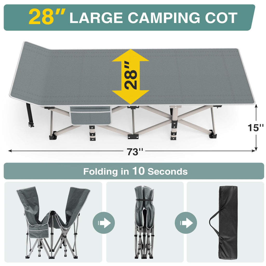 Folding Camping Cot T964