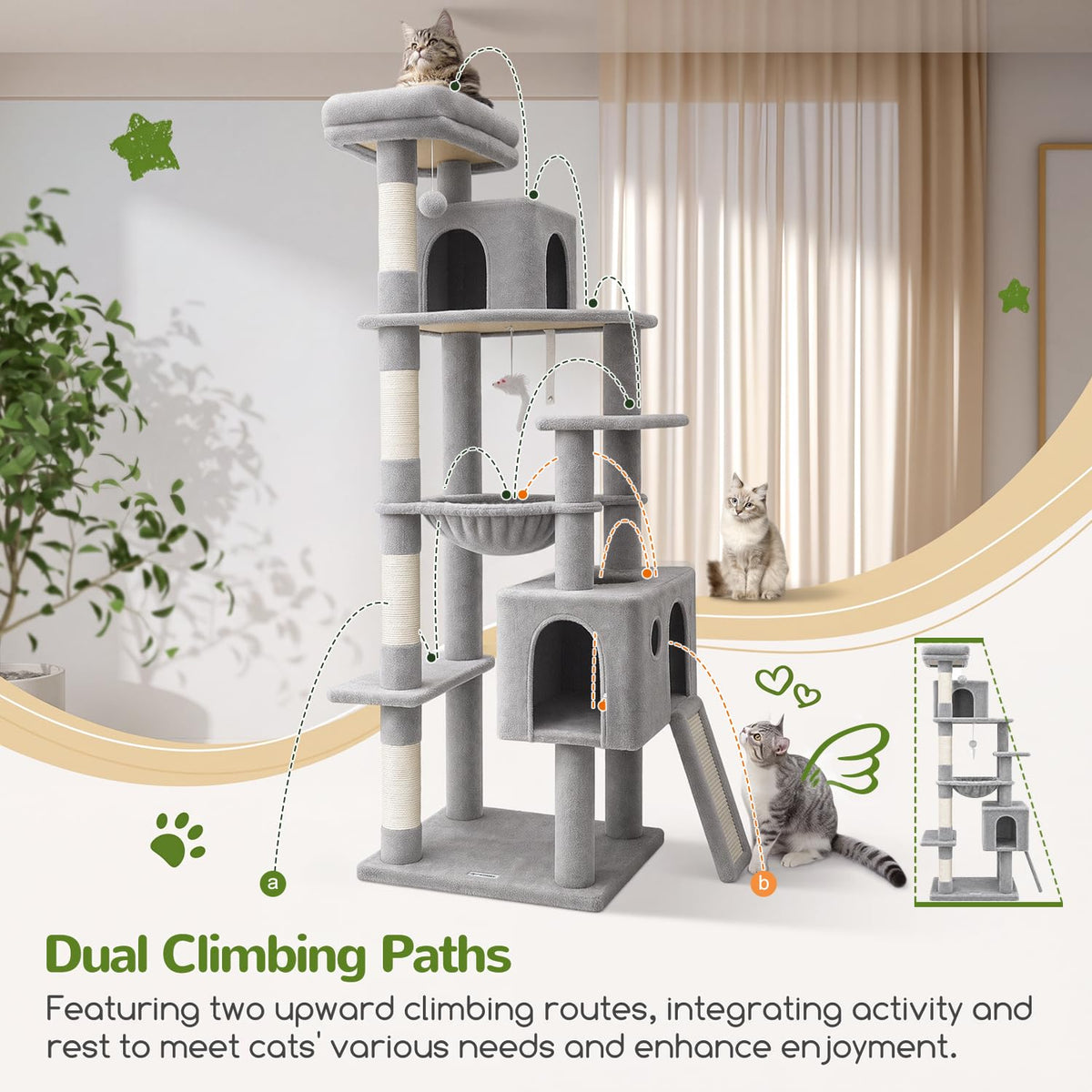 Heavy Duty Cat Tree Tower E403731
