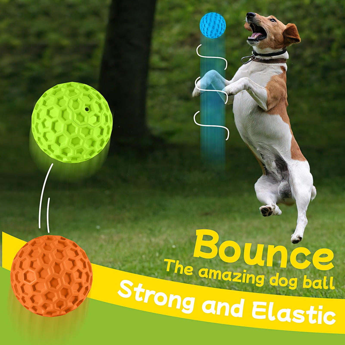 Rubber Dog Chew Toy for Large Medium Breeds B599