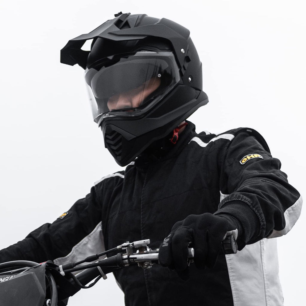 Dual Sport Adventure Motorcycle Helmet with Pinlock Visor H40570