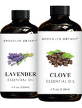Lavender & Clove Essential Oils 4 Fl Oz Pack of 2 W120197