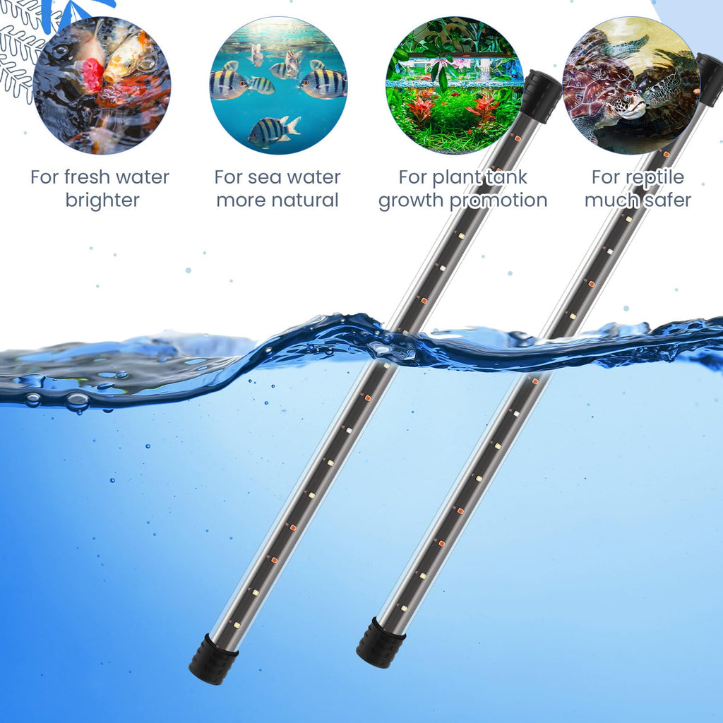 Aquarium Lid with LED Light 29 x 11.38 x 0.12 Inch N1898