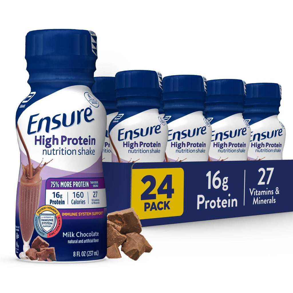 High Protein Milk Chocolate Nutrition Shake 16g Protein 24 Pack Z942