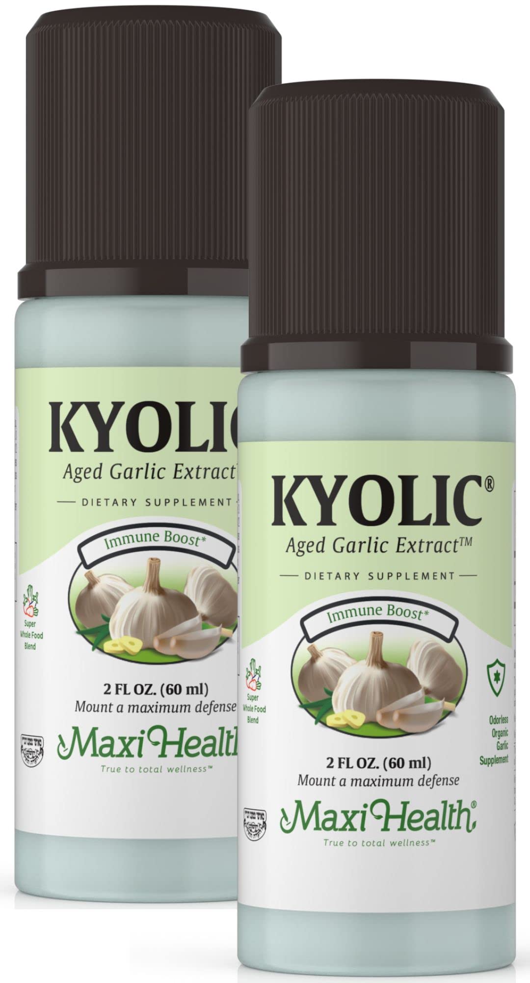 Odorless Aged Garlic Extract Liquid 2 Pack D70802