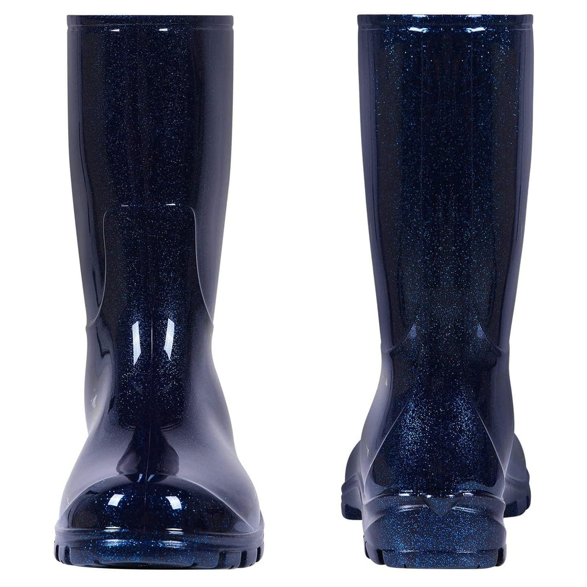 Women's Mid Calf Waterproof Rubber Rain Boots G3340