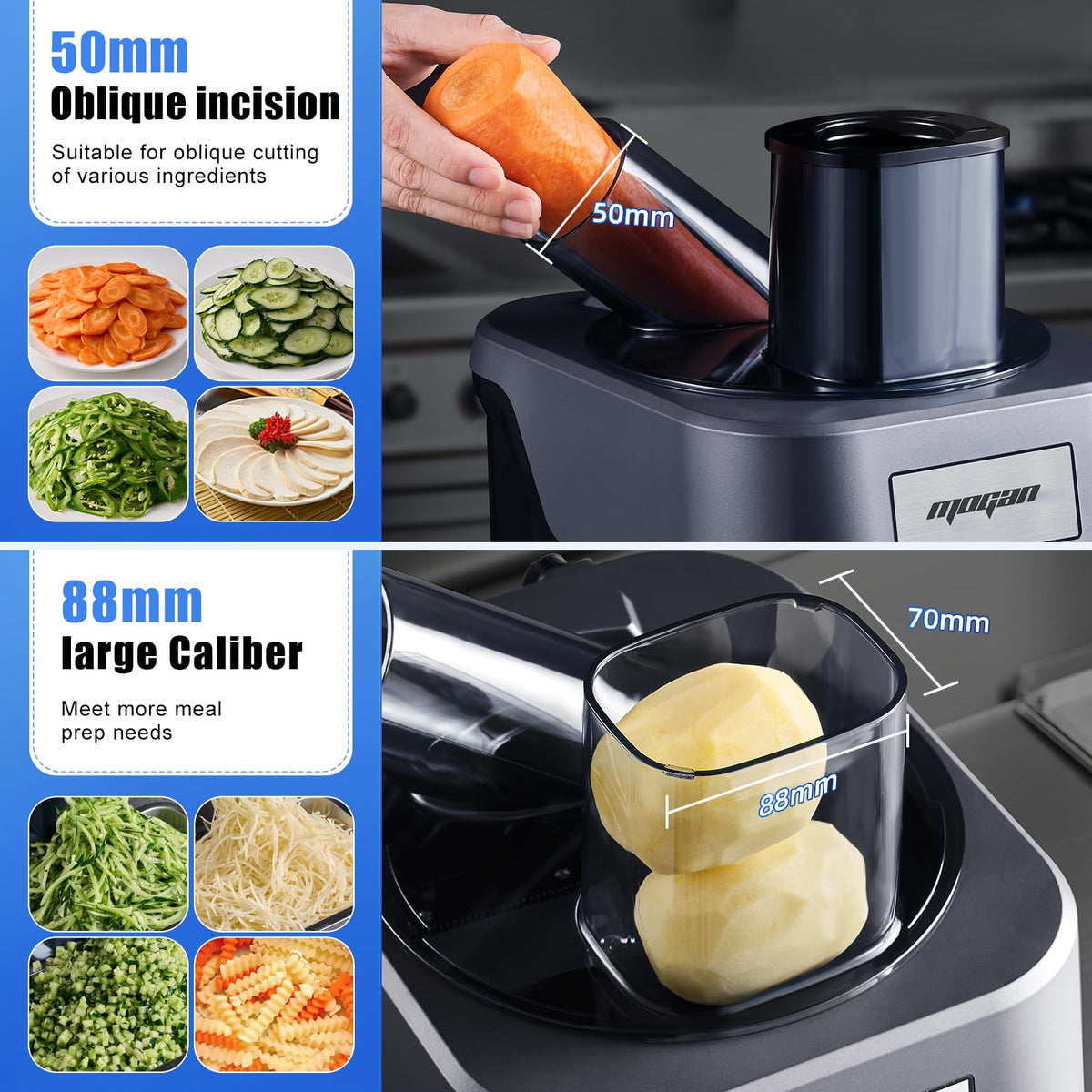 4 in 1 Electric Vegetable Cutter Dicer Slicer A9590