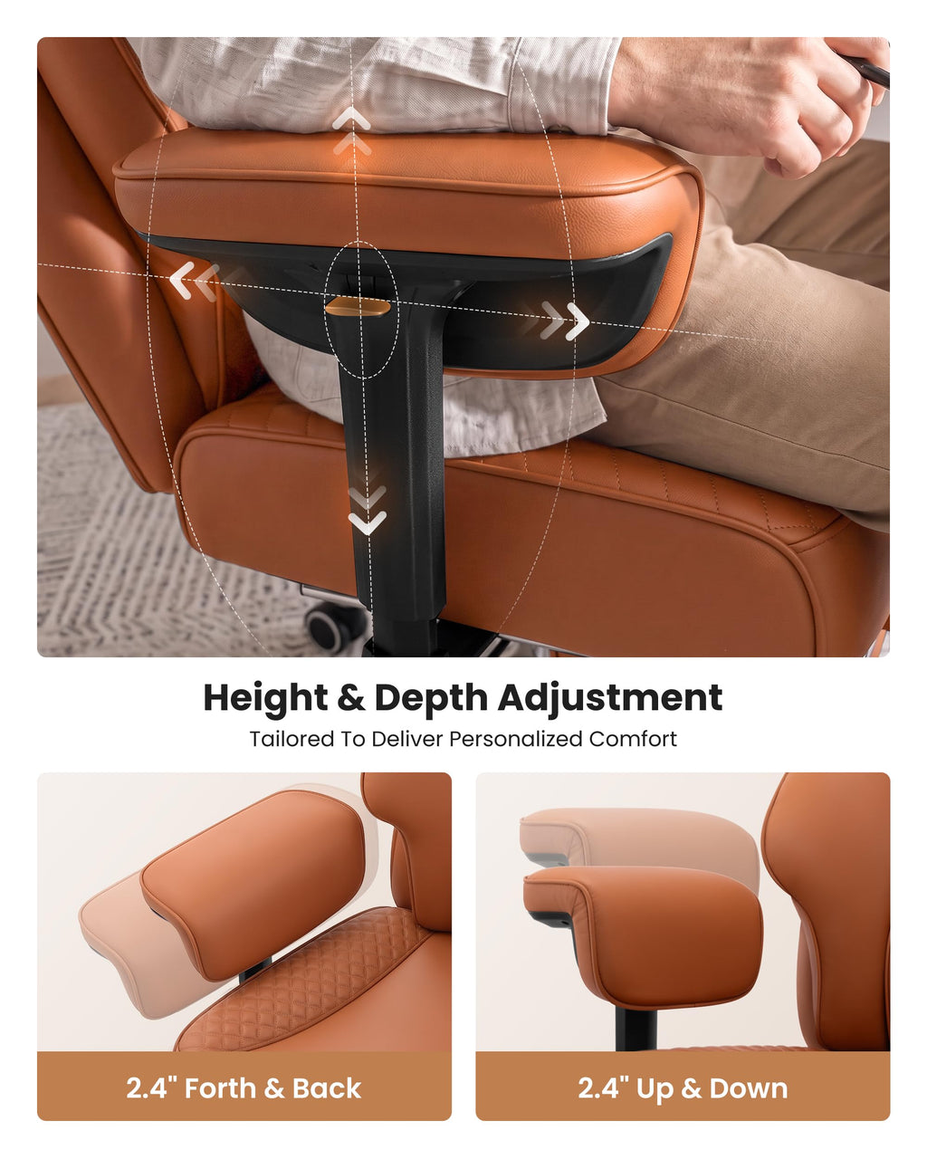 Big and Tall Ergonomic Office Chair K751