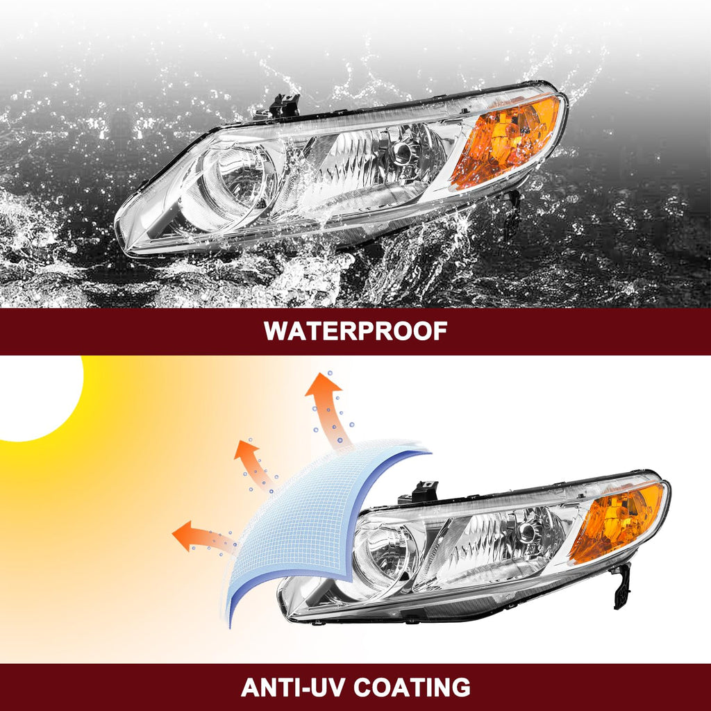 Halogen Headlight Assembly X67614