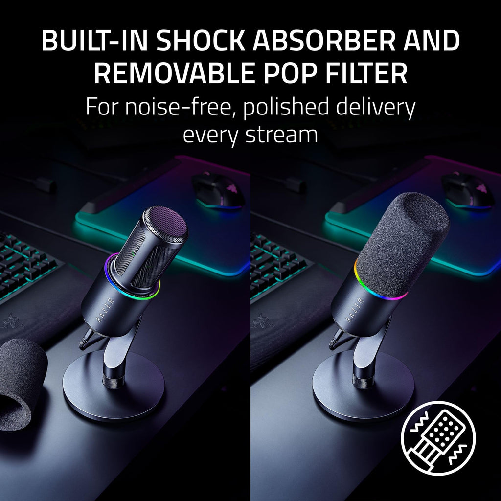 Black Dynamic USB Type C & XLR Microphone K194