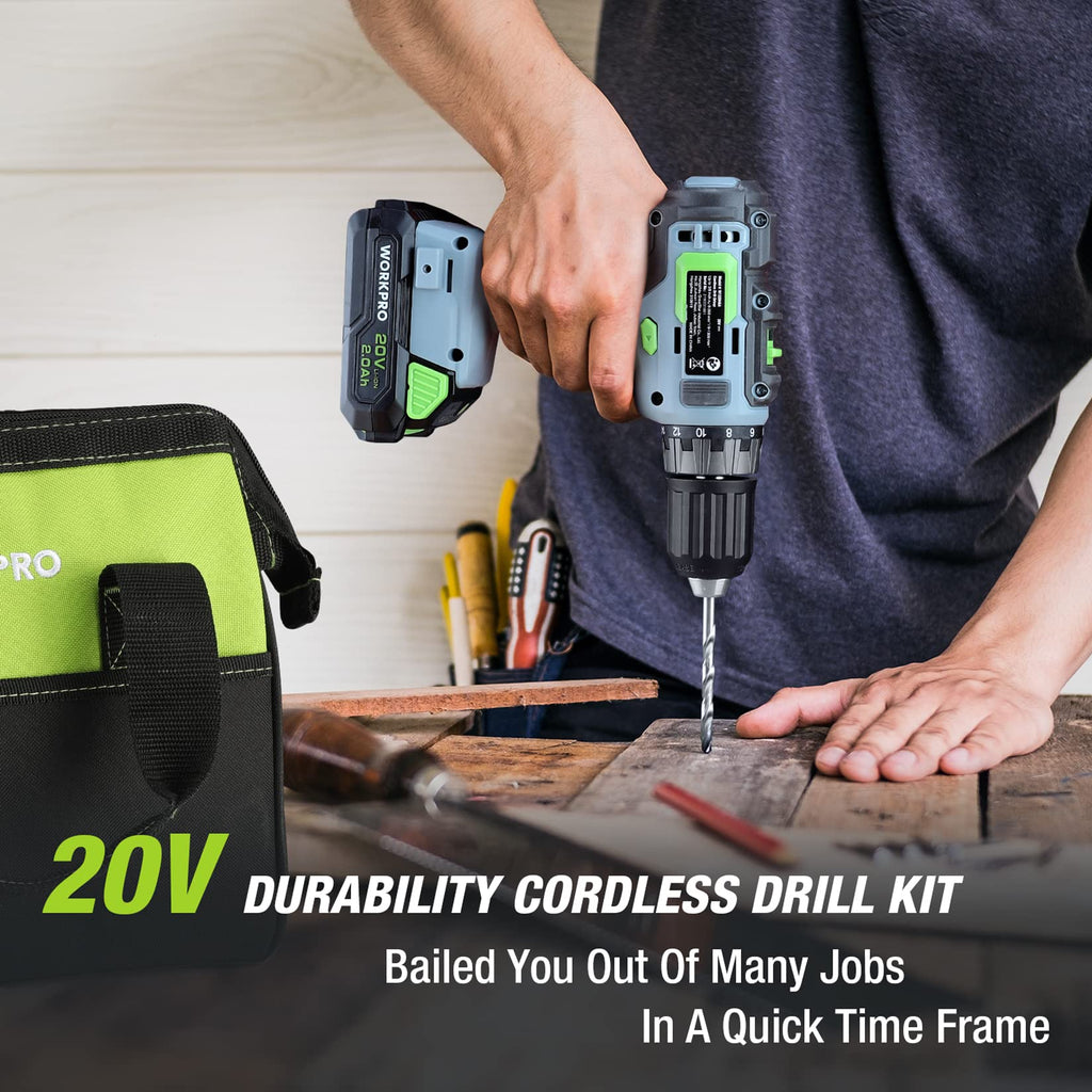 20V Cordless Drill Driver Kit U831907