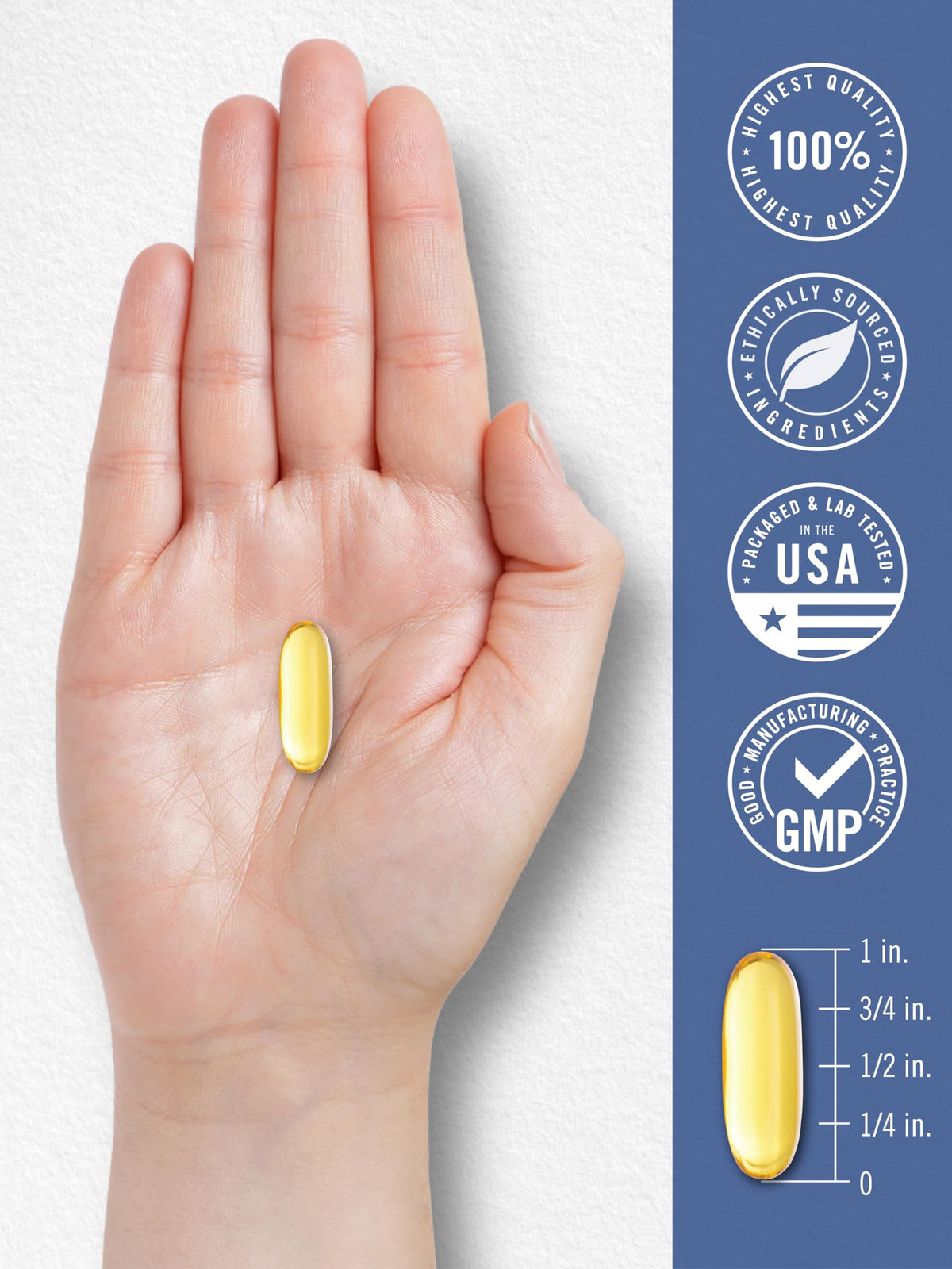 Fish Oil 2000mg Omega 3 Supplement U52999