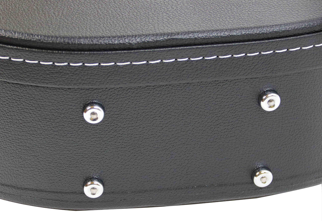 Black Acoustic Guitar Hardshell Case with Accessory Compartment C666073