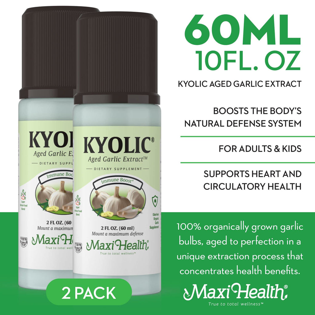 Odorless Aged Garlic Extract Liquid 2 Pack D70802