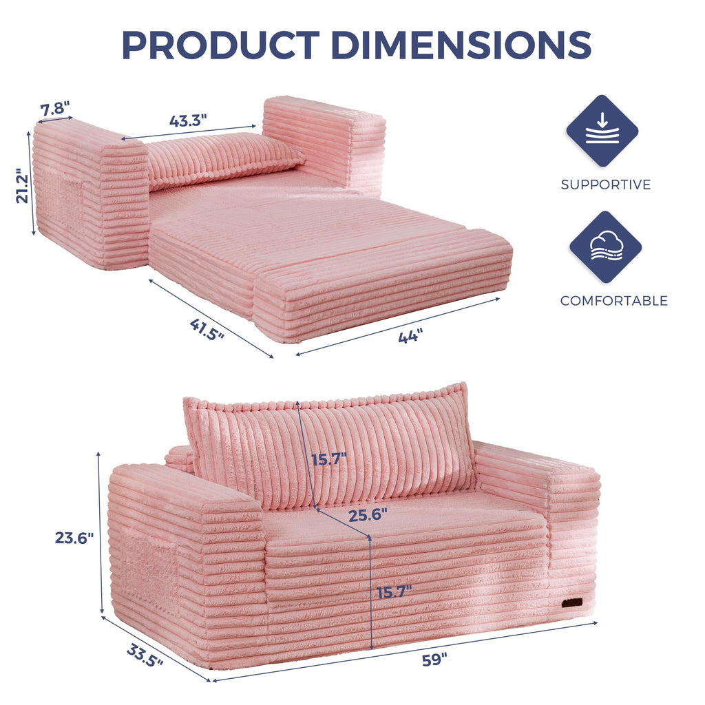 Convertible Sofa Bed G256