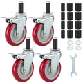 5 Inch Caster Wheels Set of 4 with Brake G170545
