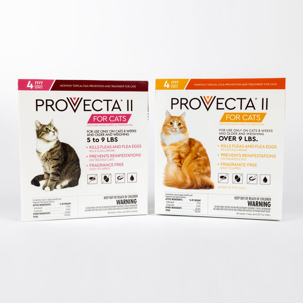 Flea Treatment for Small Cats 5-9 lbs, 4-Month Supply E848