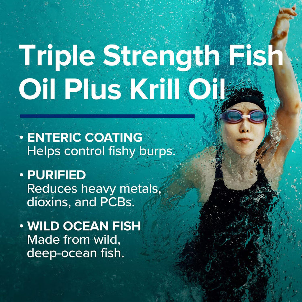 Fish Oil Plus Krill Oil 60 Count C80892