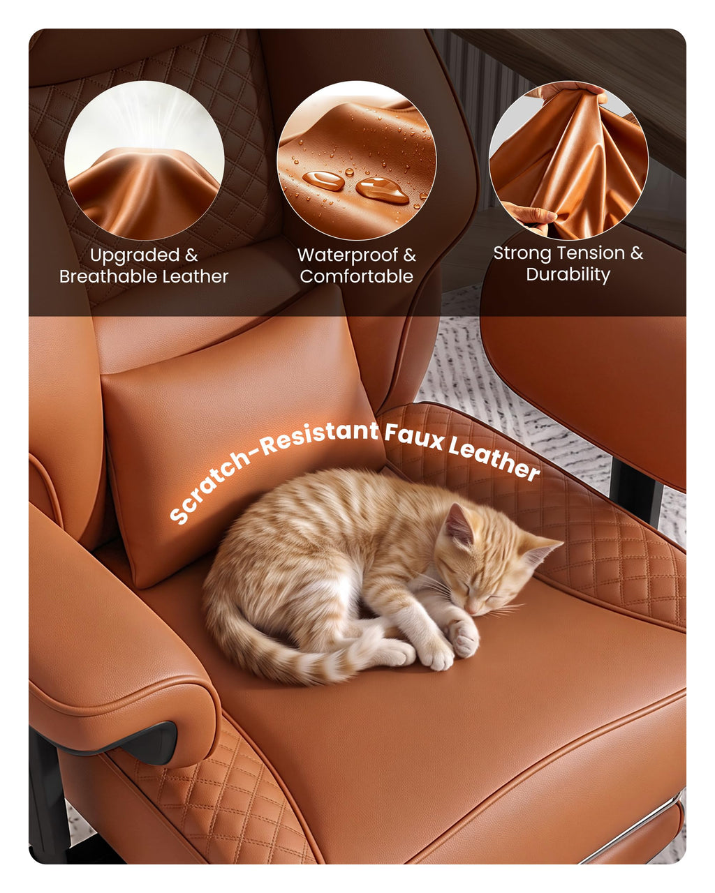 Big and Tall Ergonomic Office Chair K751