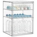 3 Tiers Adjustable Clear Acrylic Baby Bottle Storage Organizer R952