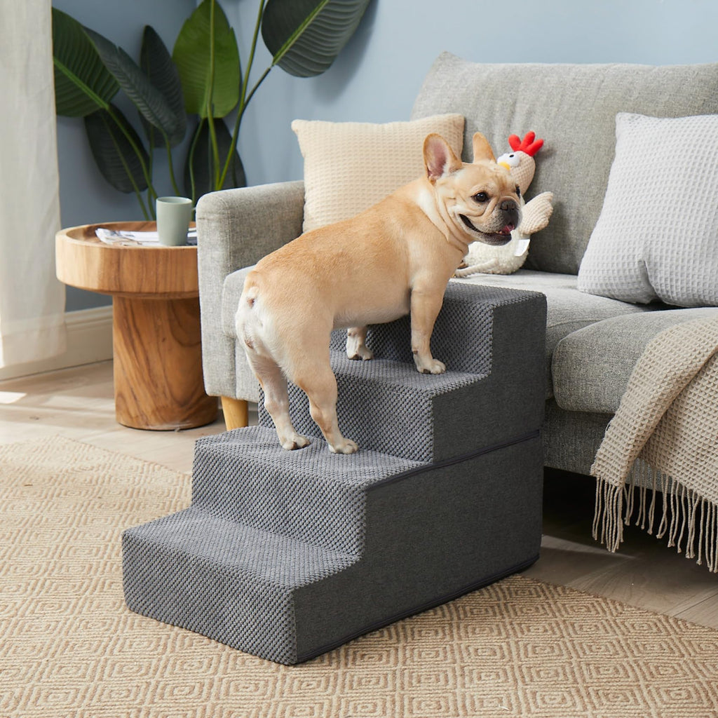 4-Step Grey Dog Stairs R398