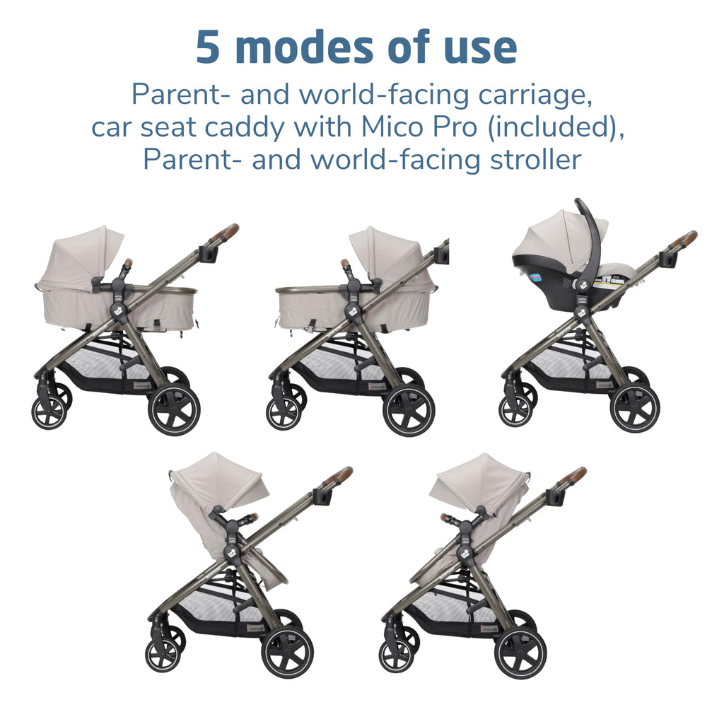Tan 5-in-1 Modular Travel System M554469