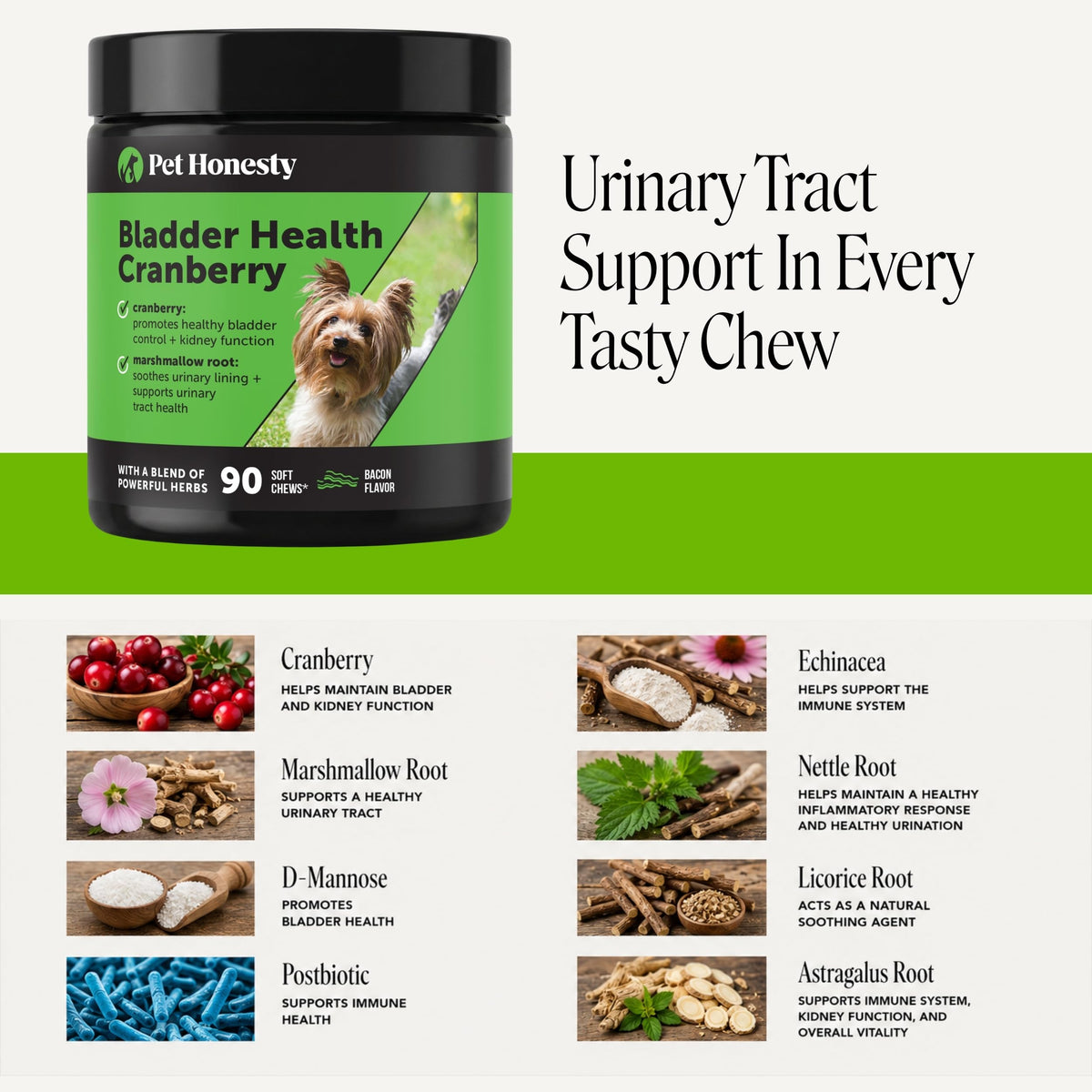 90 Ct Bacon Cranberry Supplement for Dogs C806989