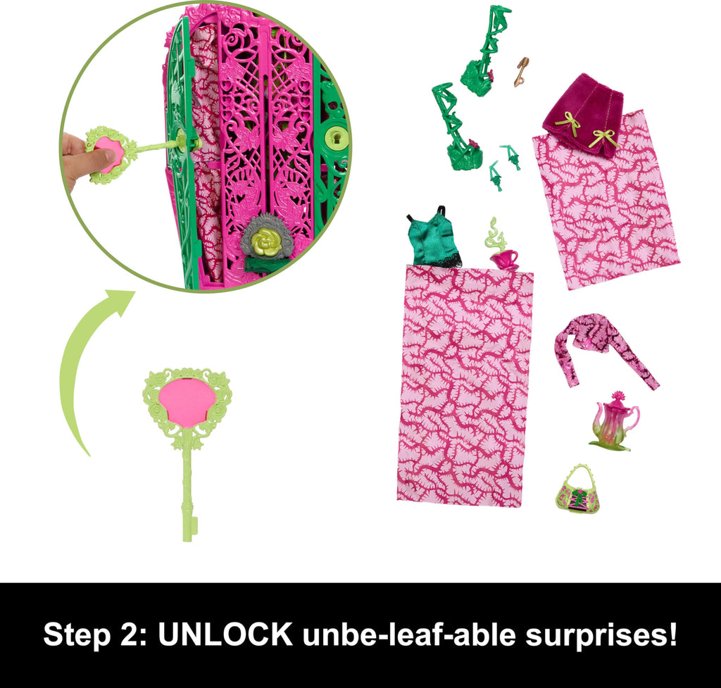 Doll & Accessories Set with Closet U102