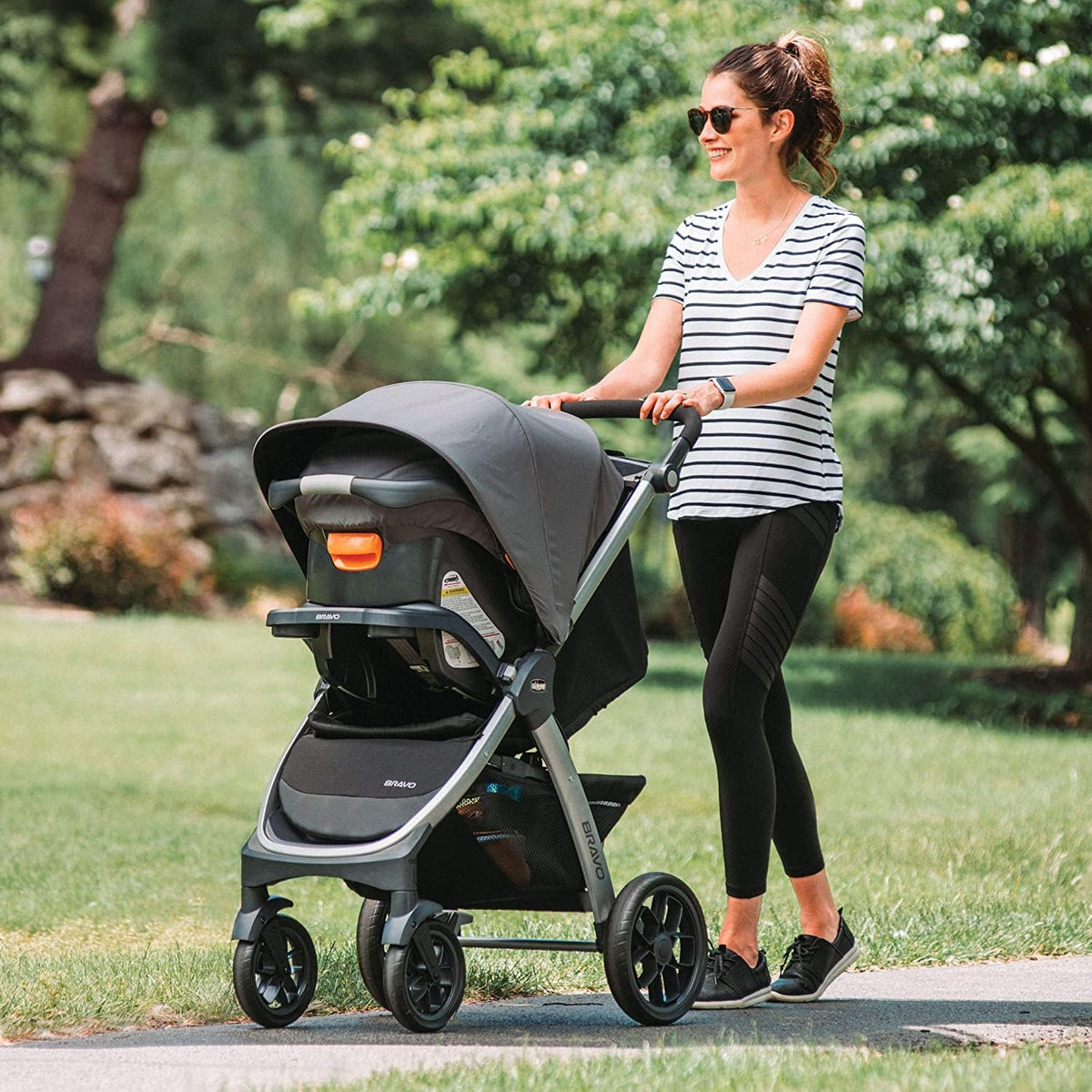 3-in-1 Travel System with Infant Car Seat and Base D72328