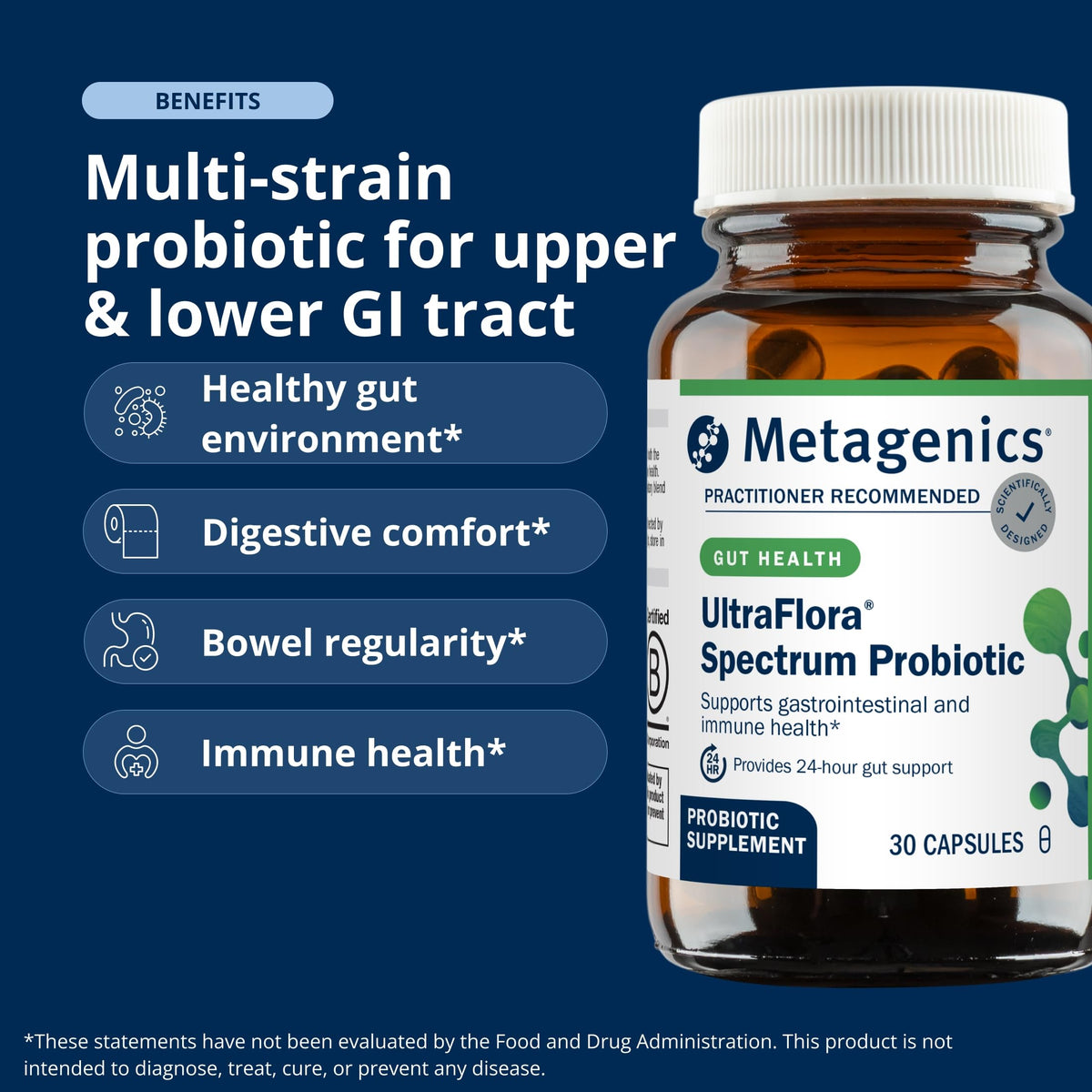 Shelf-Stable Probiotic 30 Capsules G192