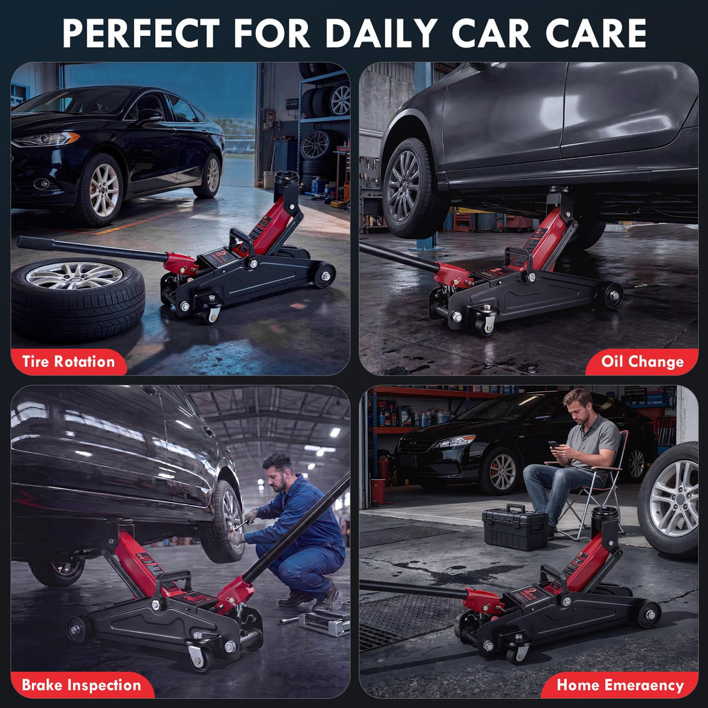 2 Ton Low Profile Hydraulic Floor Jack H735105