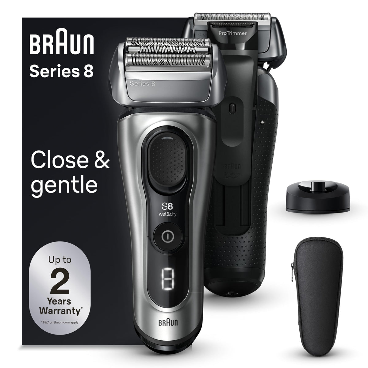 Electric Razor with 4+1 Shaving Elements Y9107