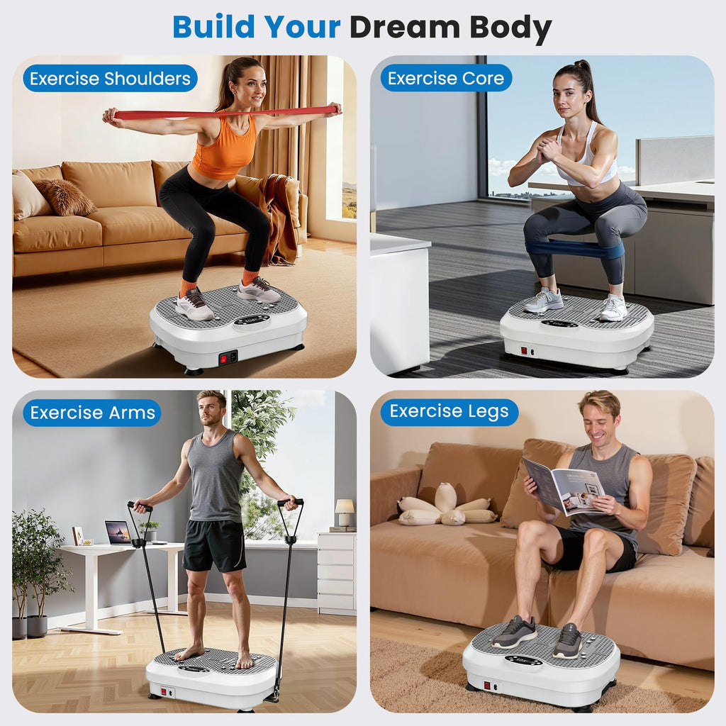 Vibration Plate Exercise Machine with 200 Levels E30089
