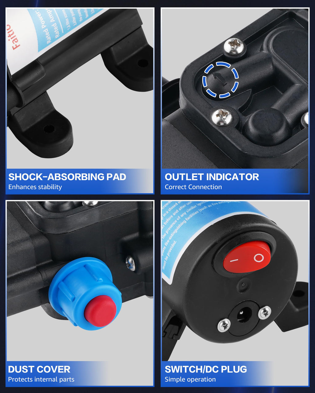 12V Gasoline Transfer Pump Set E881592