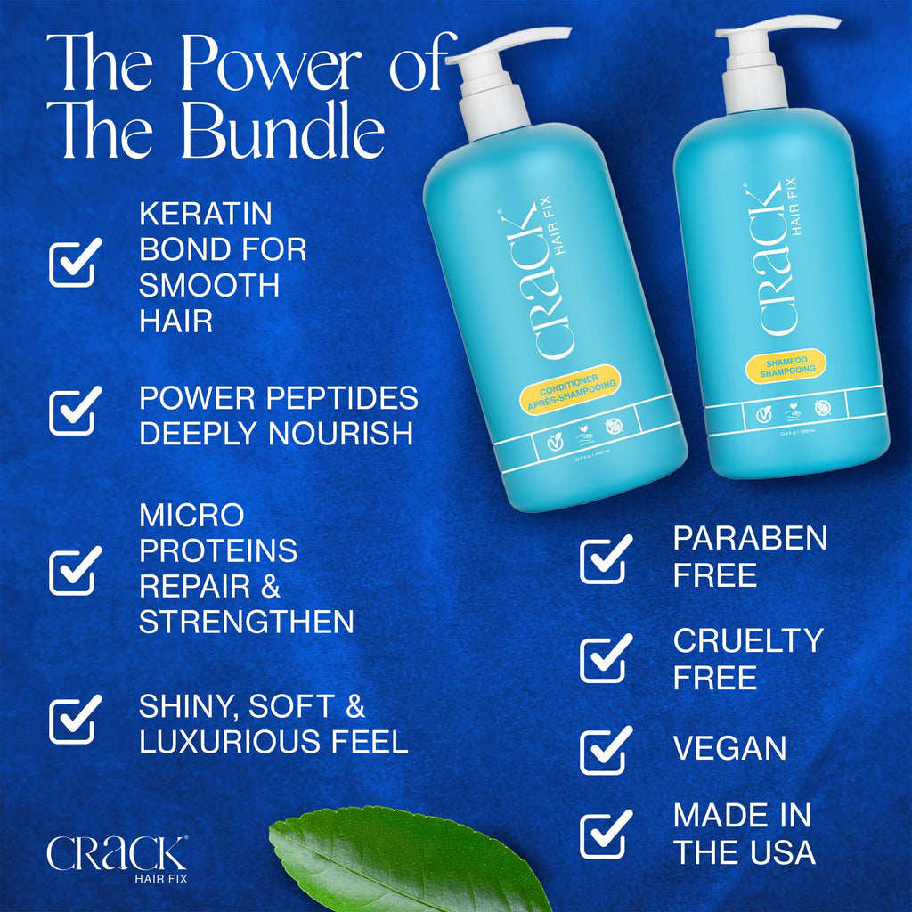 Shampoo and Conditioner Set, 33.8 oz Each F600