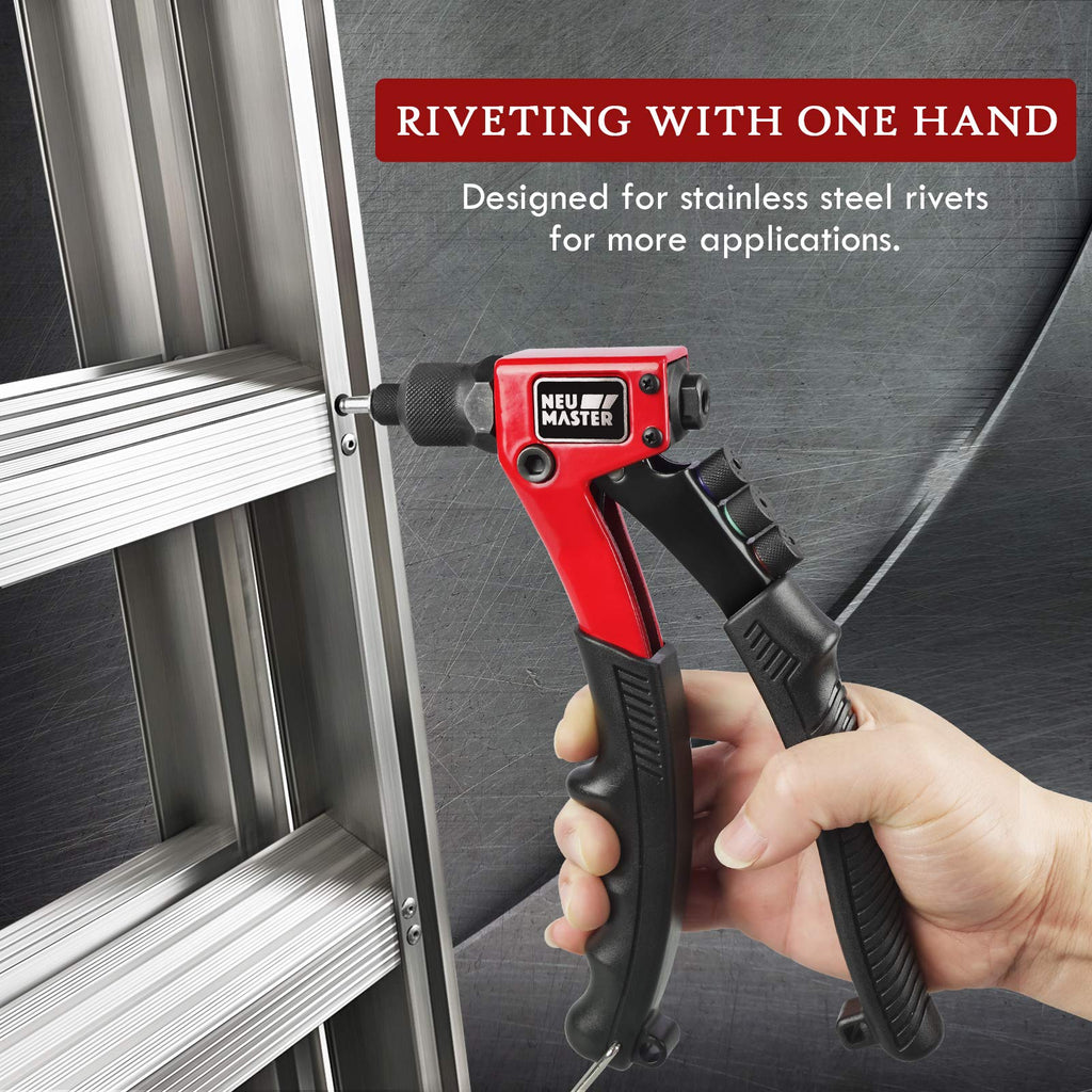 Rivet Gun Tool Kit with 200 Rivets J2377